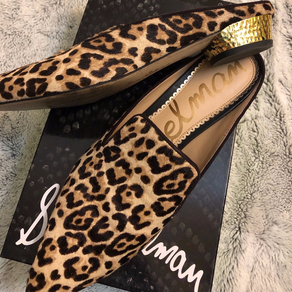 Sam Edelman Augustine Genuine Calf-Hair Mule